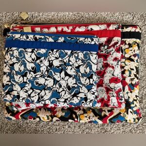 Neiman Marcus 3 Carolina Herrera Target New York Zipper Travel Pouch Bag Case